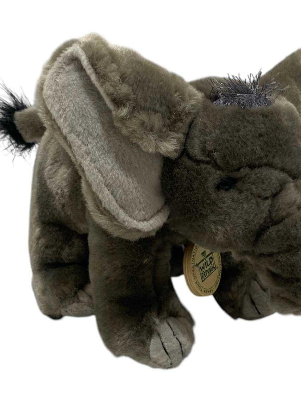 Wild Republic Cuddlekins Baby African Elephant Plush 9” Stuffed Animal